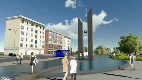 Kazan Town Entrance and Square - 7