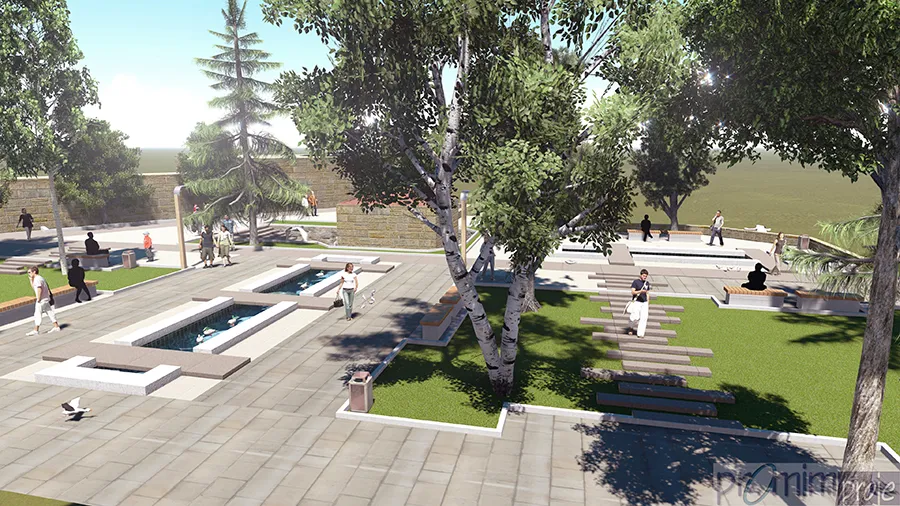 Historic Bursa City Walls and Tophane Slopes Project - 5