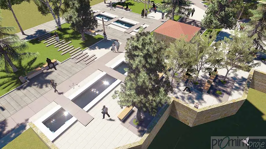 Historic Bursa City Walls and Tophane Slopes Project - 6