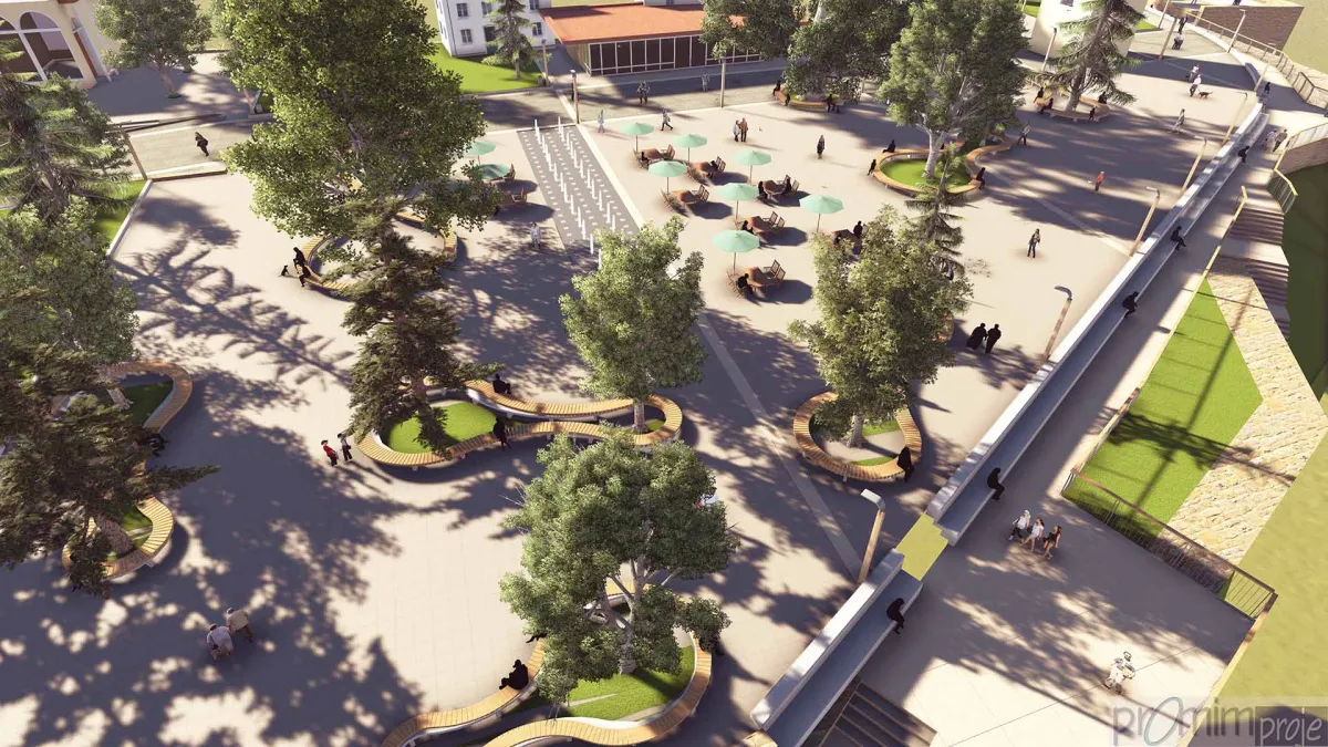 Historic Bursa City Walls and Tophane Slopes Project