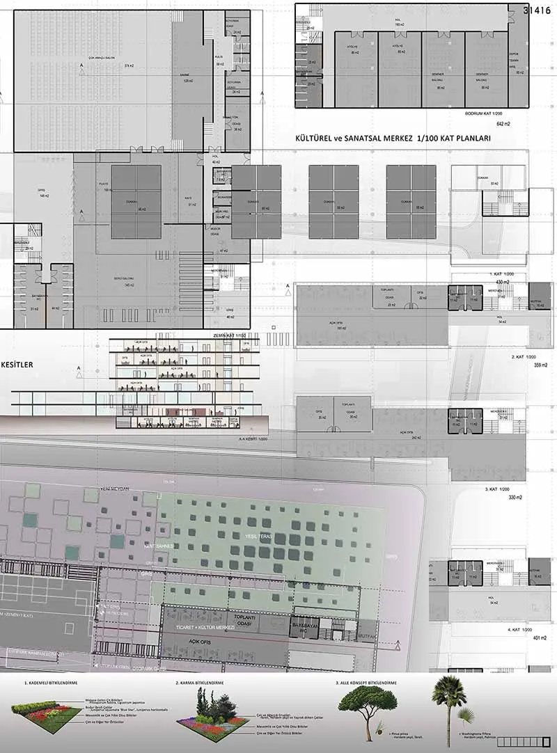 Ödemiş City Centre and Surroundings Urban Design Ideas Competition - 8