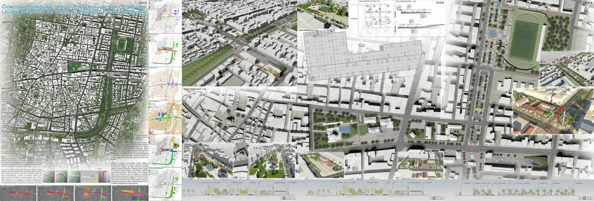 Ödemiş City Centre and Surroundings Urban Design Ideas Competition