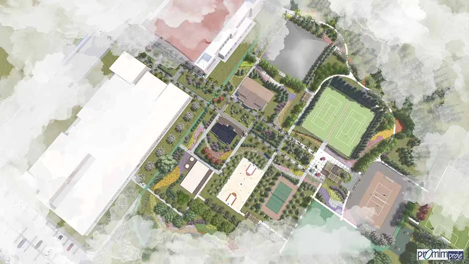 Harran Üniversitesi Yerleşkesi, Anıt, Rektörlük, Bisiklet Yolu, Spor Merkezi Düzenlemeleri - 18