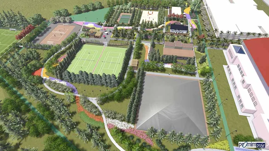 Harran Üniversitesi Yerleşkesi, Anıt, Rektörlük, Bisiklet Yolu, Spor Merkezi Düzenlemeleri - 21