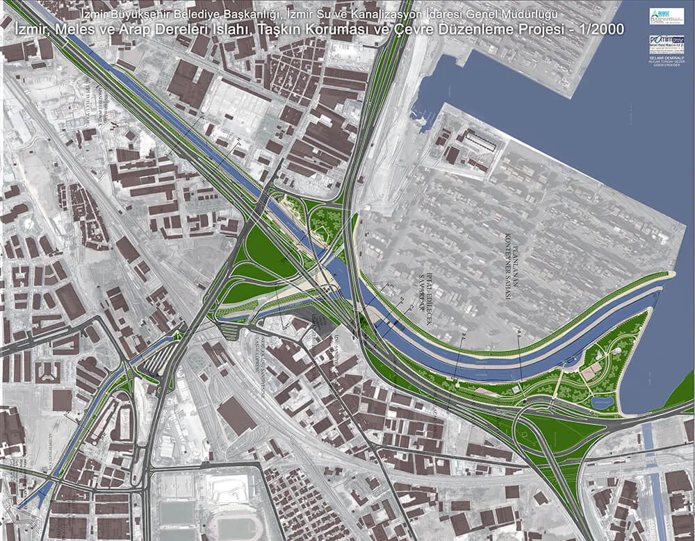 Izmir Meles and Arap Streams Landscape Design Project - 1
