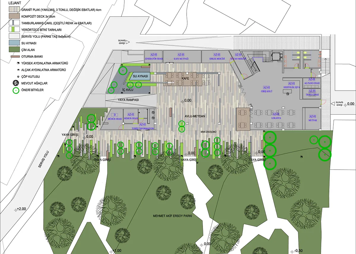 Ürgüp Museum Landscape Design Project - 1