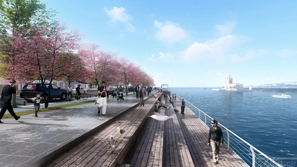 Üsküdar Coastal Road, Section 1