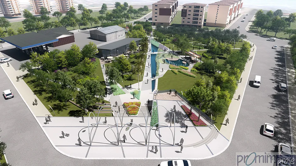 Denizli Zeytinlipark Landscape Design Project - 1
