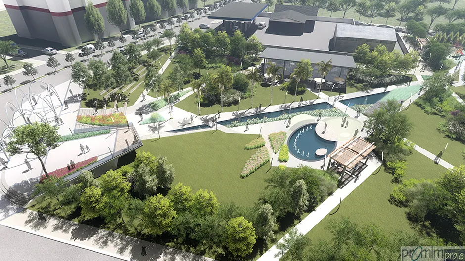 Denizli Zeytinlipark Landscape Design Project - 2