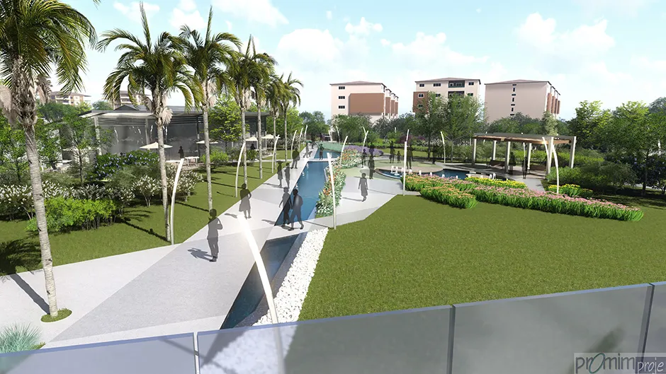 Denizli Zeytinlipark Landscape Design Project - 3