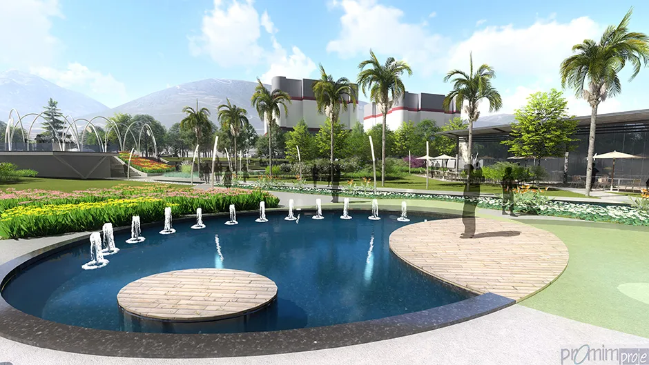 Denizli Zeytinlipark Landscape Design Project - 6