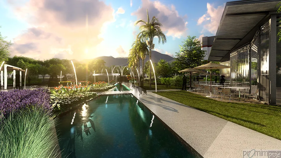 Denizli Zeytinlipark Landscape Design Project - 7