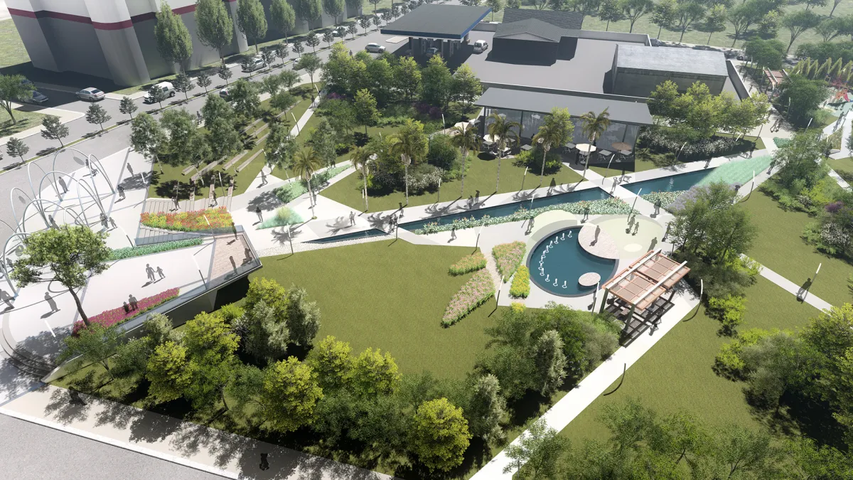 Denizli Zeytinlipark Landscape Design Project