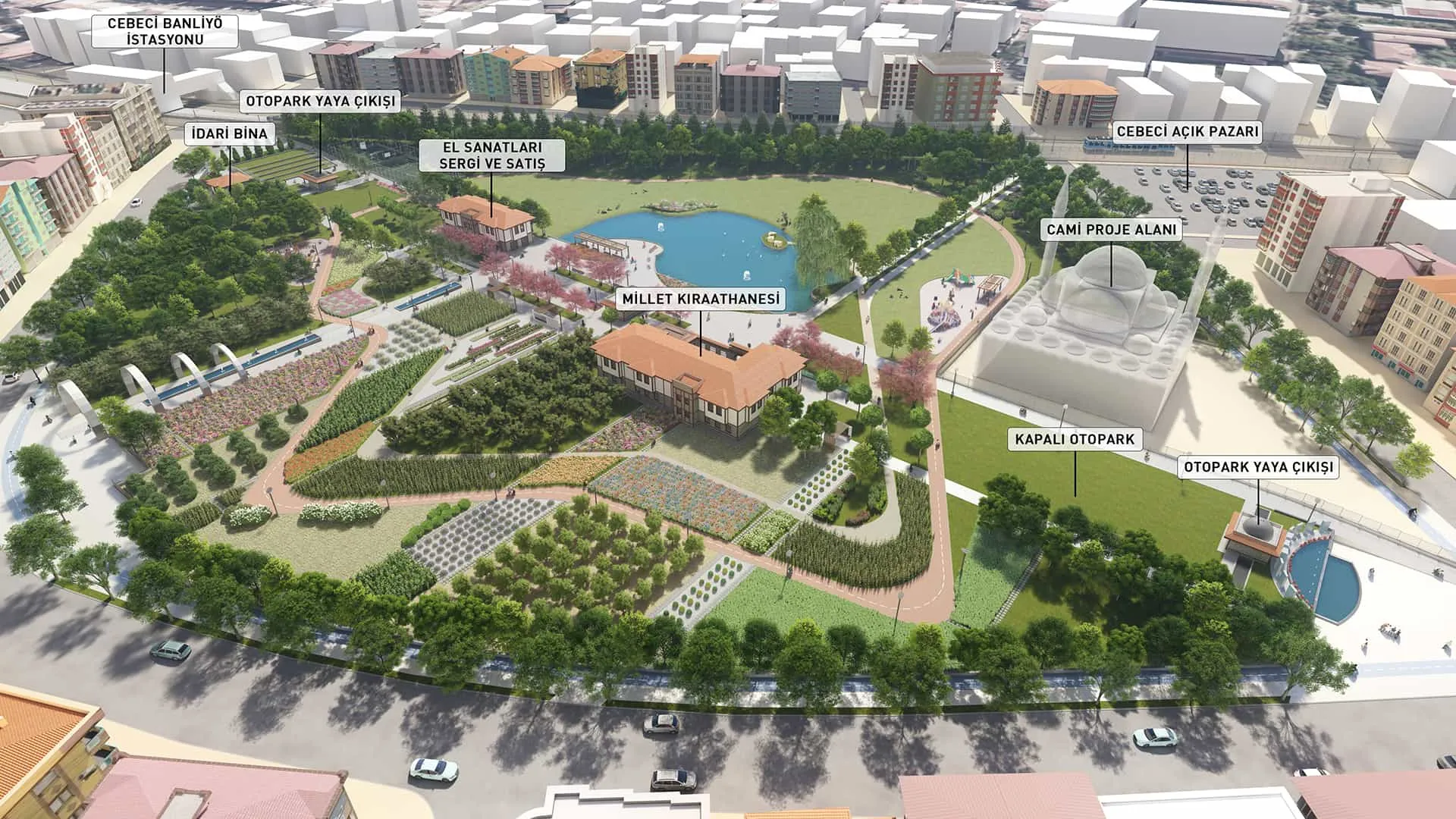 Ankara Cebeci Nation's Garden Project