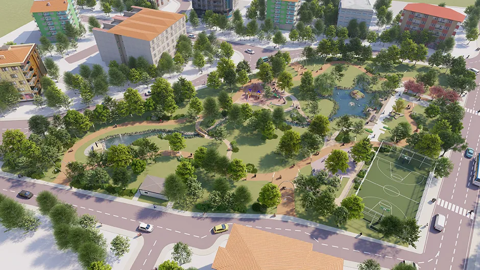Güngören 75. Yıl Park Renewal Project - 1
