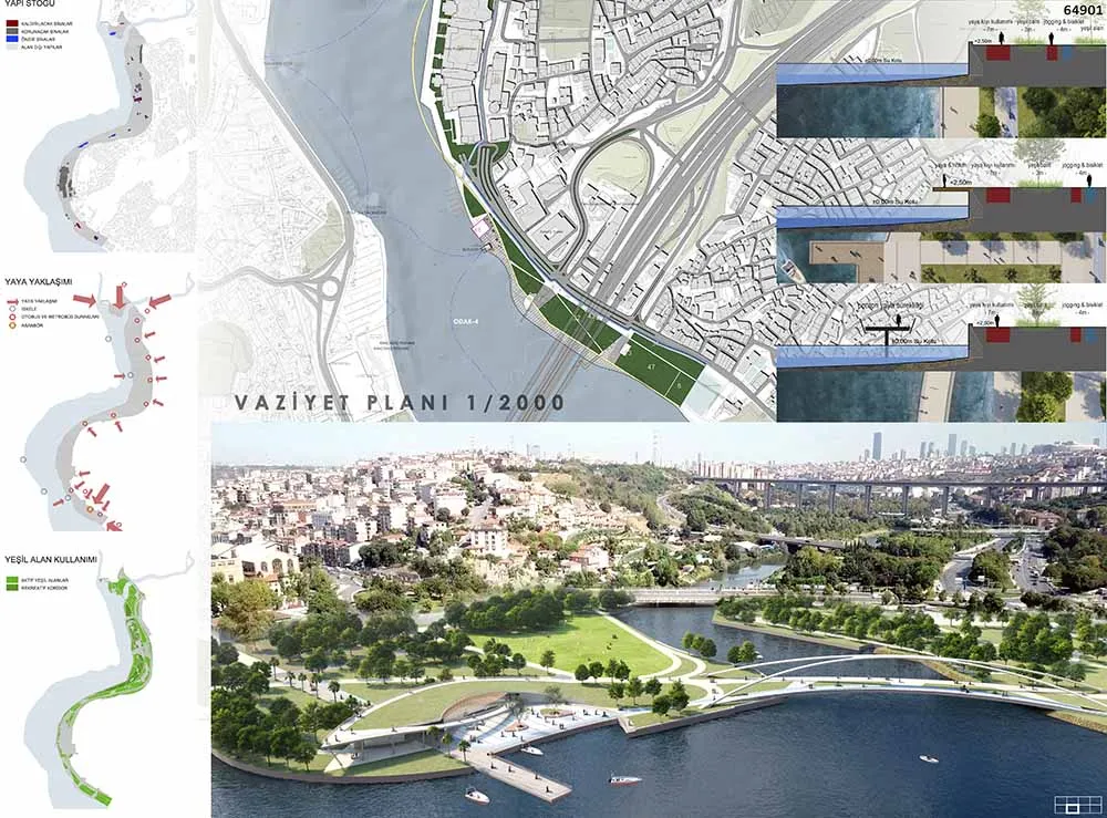 "Istanbul Is Yours" Golden Horn Shores Design Competition - 6